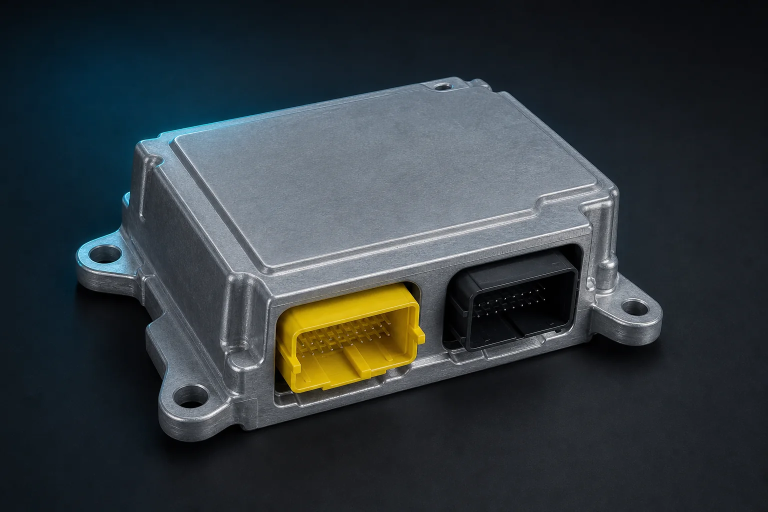 Example of an airbag and SRS control unit