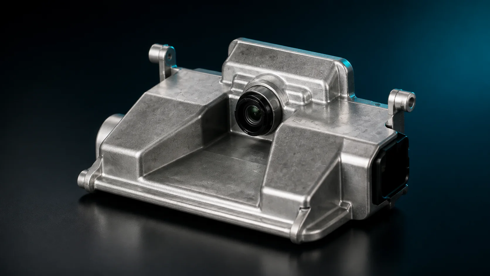 Example of a forward-facing camera